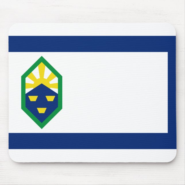 Flag of Colorado Springs, Colorado Mouse Pad (Front)