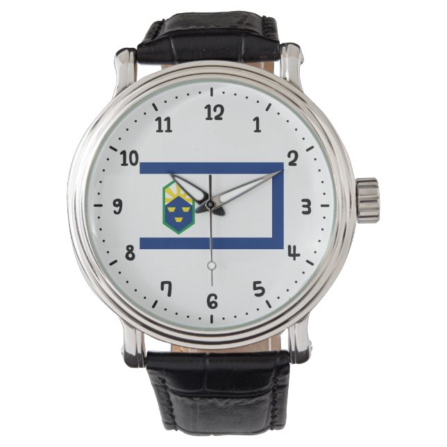 Flag of Colorado Springs, Colorado Watch (Front)