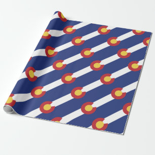 Flag of Colorado Wrapping Paper