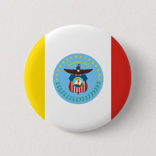 Flag of Columbus, Ohio Button