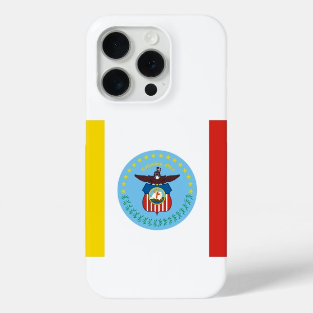 Flag of Columbus, Ohio Case-Mate iPhone Case (Back)
