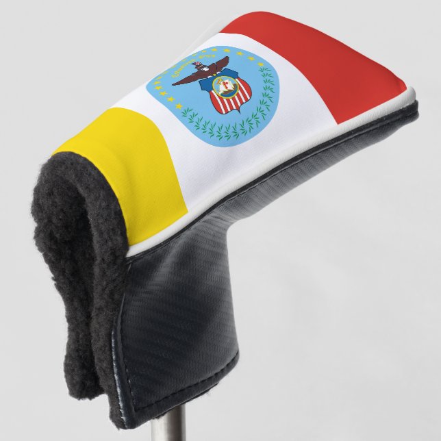 Flag of Columbus, Ohio Golf Head Cover (3/4 Front)