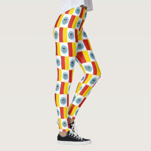 Flag of Columbus, Ohio Leggings