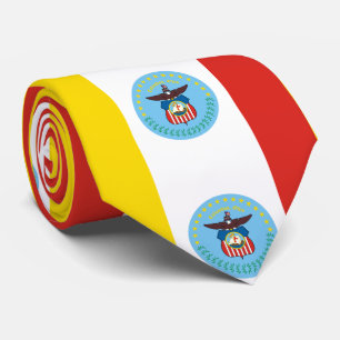 Flag of Columbus, Ohio Tie