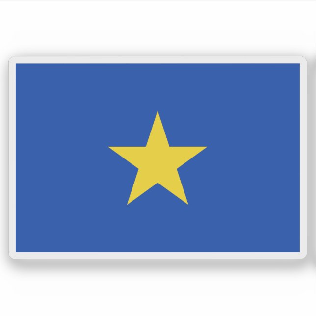 Flag of Congo Free State (1885–1908) (Front)