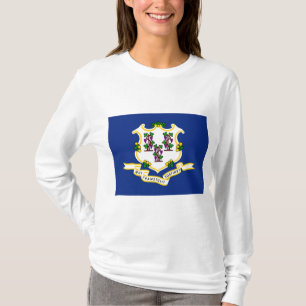 Flag of Connecticut (US State) T-Shirt