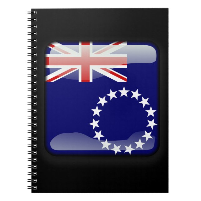 Flag of Cook Islands Notebook (Front)