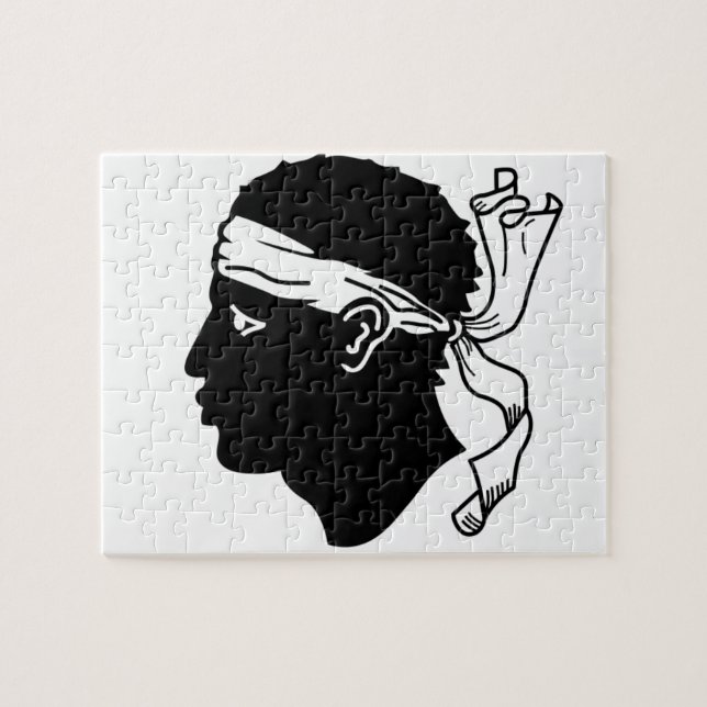 Flag of Corsica Jigsaw Puzzle (Horizontal)