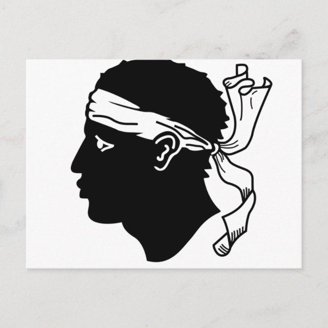 Flag of Corsica Postcard (Front)