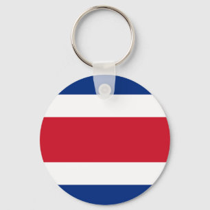 Flag of Costa Rica Key Ring