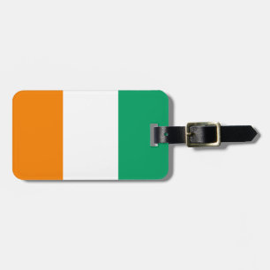 Flag of Cote d'Ivoire Easy ID Personal Luggage Tag