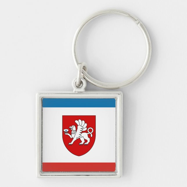 Flag of Crimea Key Ring (Front)