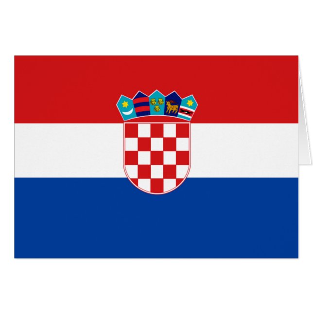 Flag of Croatia (Front Horizontal)