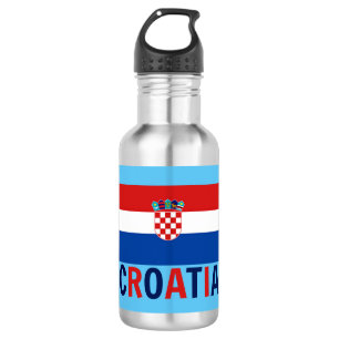 Flag of Croatia 532 Ml Water Bottle