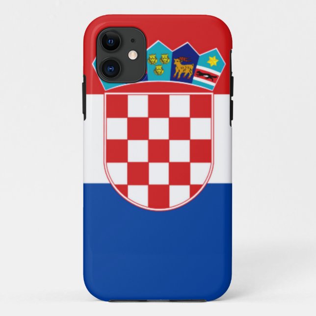 Flag of Croatia Case-Mate iPhone Case (Back)