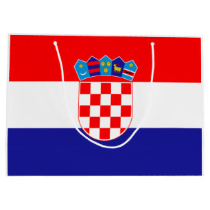 Flag of Croatia Large Gift Bag