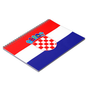 Flag of Croatia Notebook