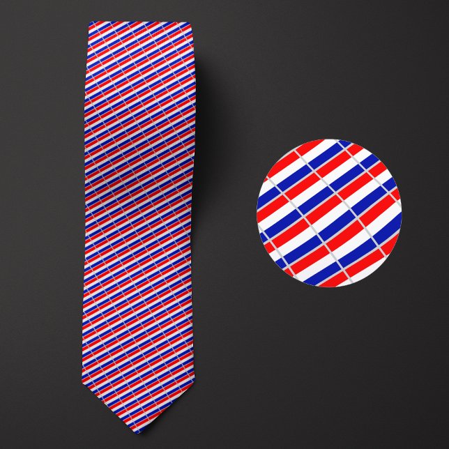 Flag of Croatia Pattern Tie (Creator Uploaded)