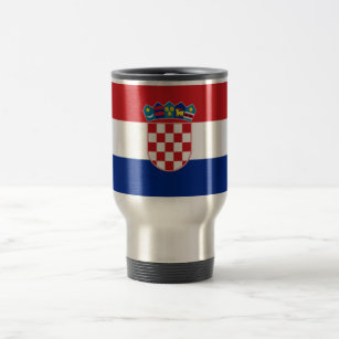 Flag of Croatia Travel Mug