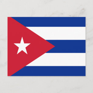 Flag of Cuba Postcard