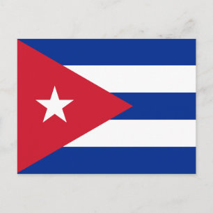 Flag of Cuba Postcard