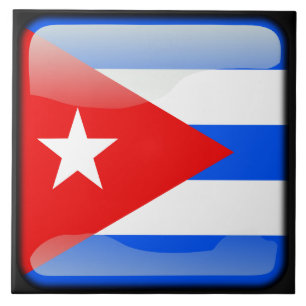 Flag of Cuba Tile
