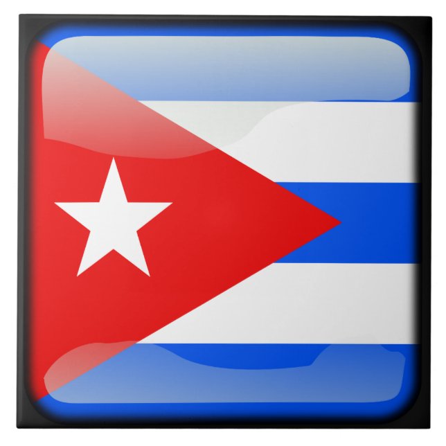 Flag of Cuba Tile (Front)