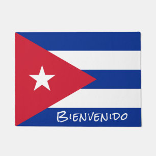 Flag of Cuba Welcome Doormat