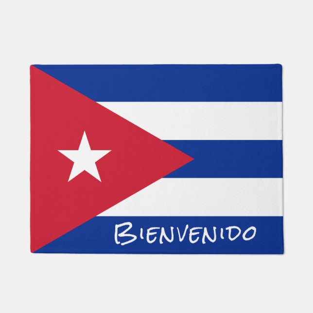Flag of Cuba Welcome Doormat (Front)