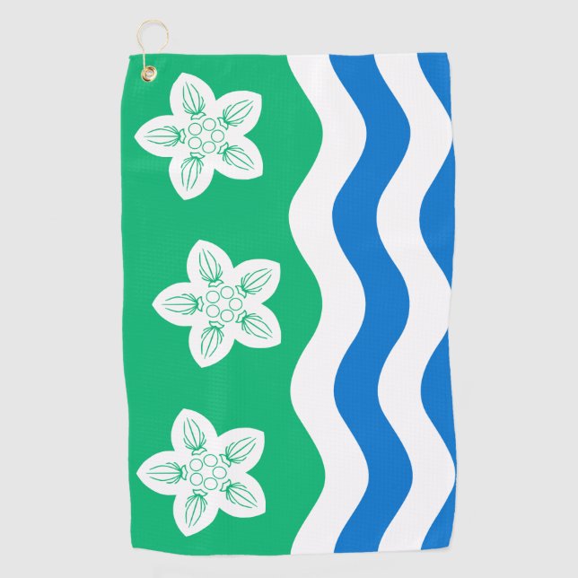 Flag of Cumberland  Golf Towel (Front)