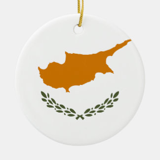 Flag of Cyprus Ceramic Ornament