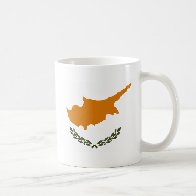 Flag of Cyprus Coffee Mug (Right)