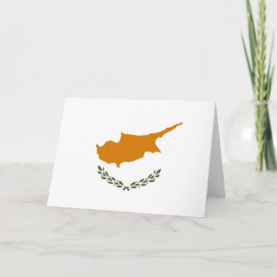 Flag of Cyprus (Greek Cypriot) Card