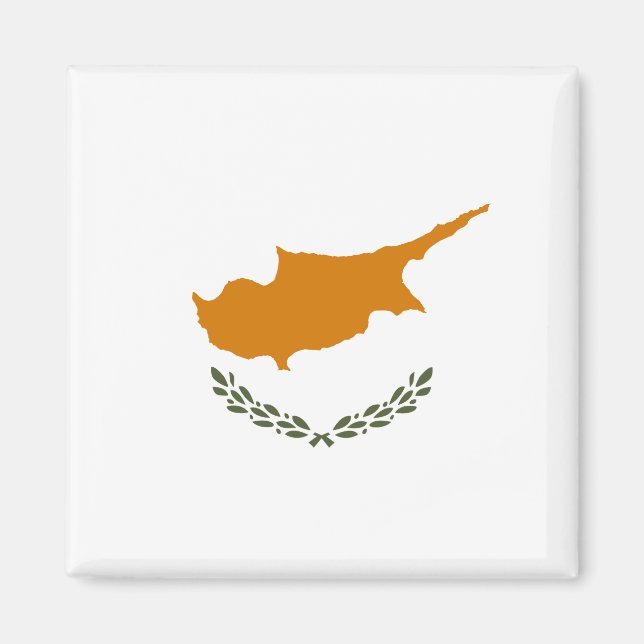 Flag of Cyprus (Greek Cypriot) Magnet (Front)
