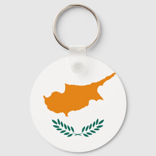 Flag of Cyprus Keychain (Front)