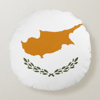 Flag of Cyprus Round Cushion