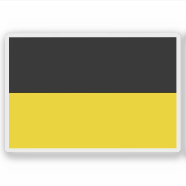 Flag of Czech Silesia, historical region (Front)