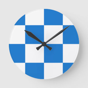 Flag of Dalfsen Round Clock