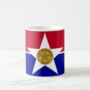 Flag of Dallas (Texas) Coffee Mug