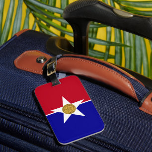 Flag of Dallas, Texas Luggage Tag