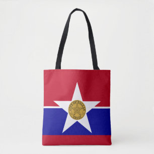 Flag of Dallas, Texas Tote Bag