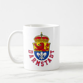 Flag of Darmstadt, Germany Coffee Mug