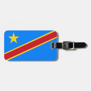 Flag of Democratic Republic of the Congo Luggage Tag
