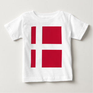 Flag of Denmark Baby T-Shirt