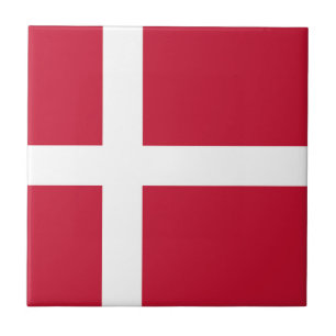 Flag of Denmark Ceramic Tile