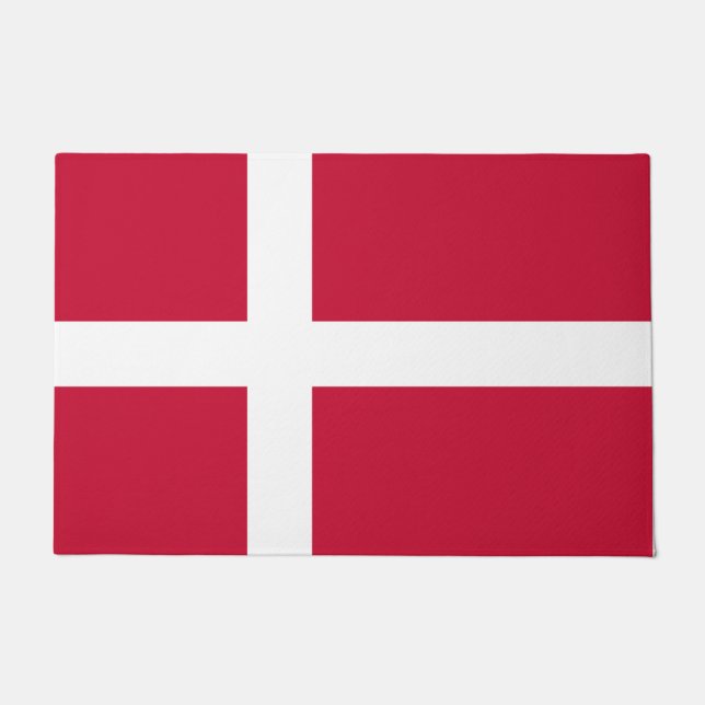 Flag of Denmark Doormat (Front)
