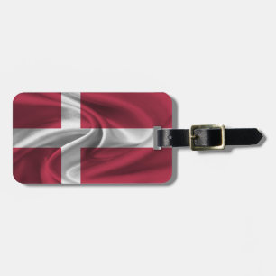 Flag Of Denmark Luggage Tag