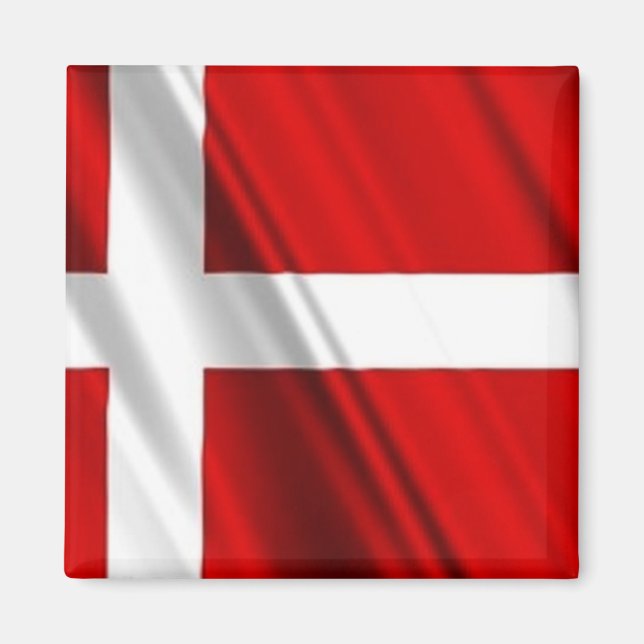 Flag of Denmark Magnet (Front)