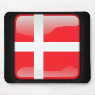 Flag of Denmark Mouse Pad