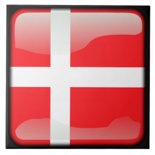 Flag of Denmark Tile